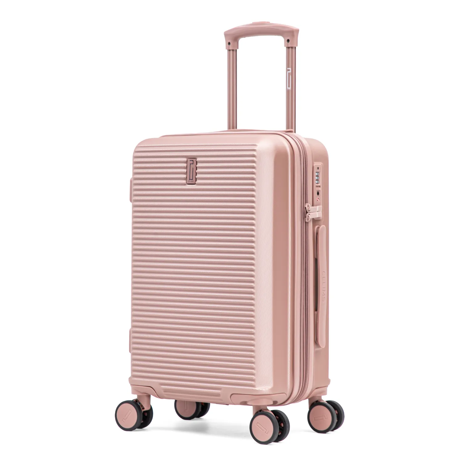 CELIMS Weekend Valigia Cabina S 55 cm Oro Rosa ABS