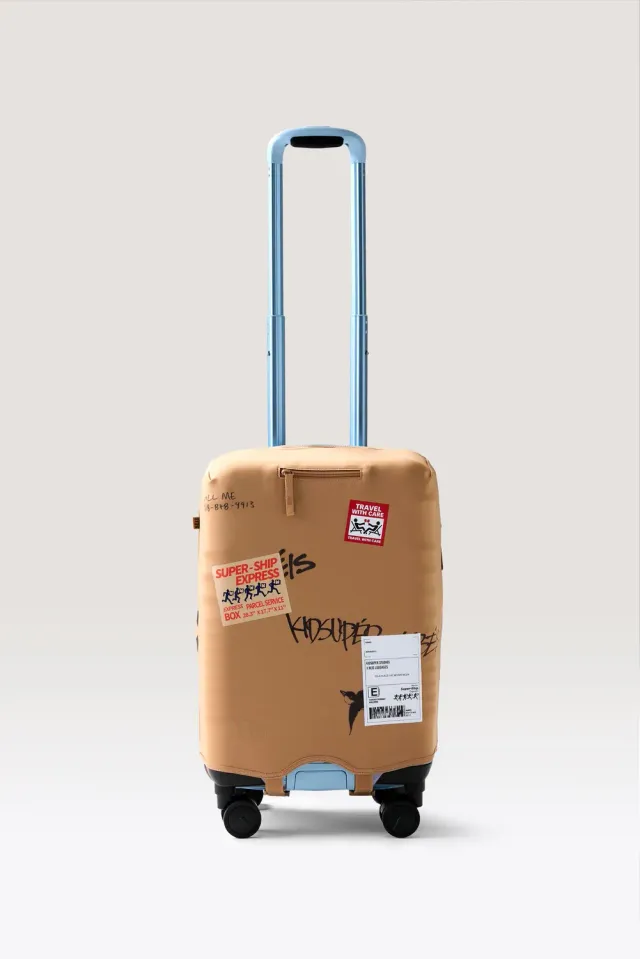 Beis Hybrid Carry-On Cover custodia trolley cargo graffiti