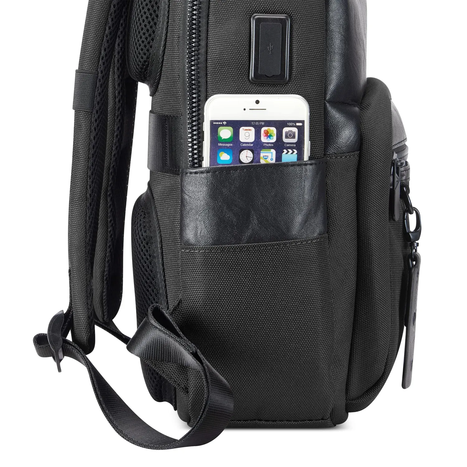 Roncato Nevada Zaino Porta PC 14" 28x41x13 cm Nero USB