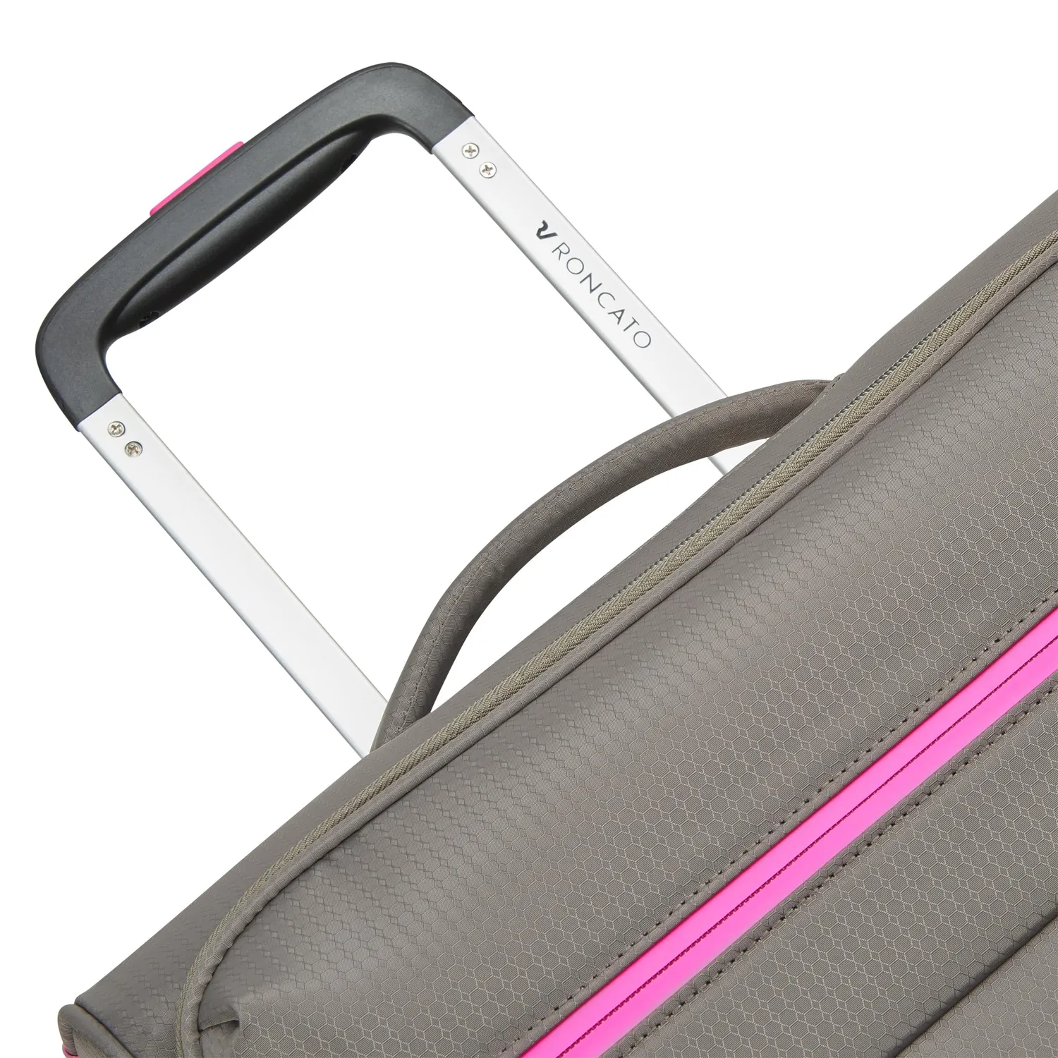 Roncato Neon Lite trolley cabina morbido 4 ruote TSA leggero