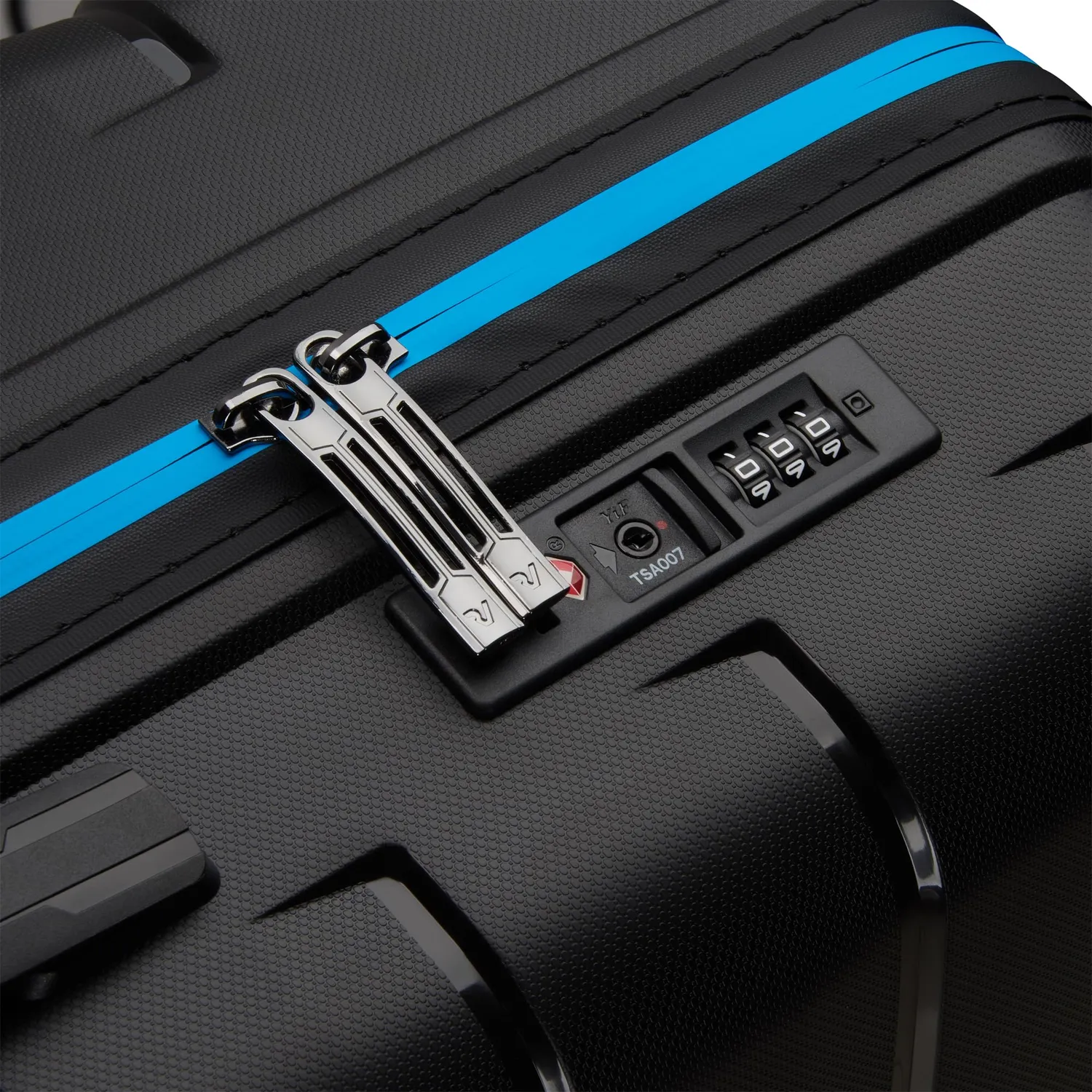 Roncato Skyline 2.0 Neon Trolley Mano 55x40x20 Nero Rigido