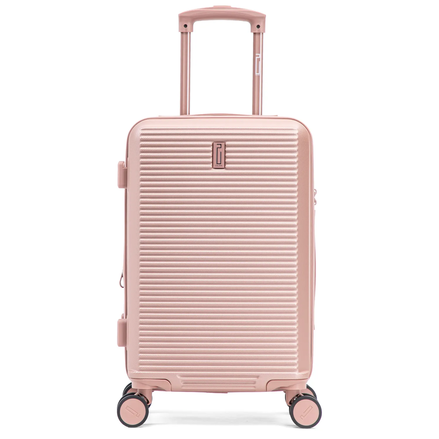 CELIMS Weekend Valigia Cabina S 55 cm Oro Rosa ABS