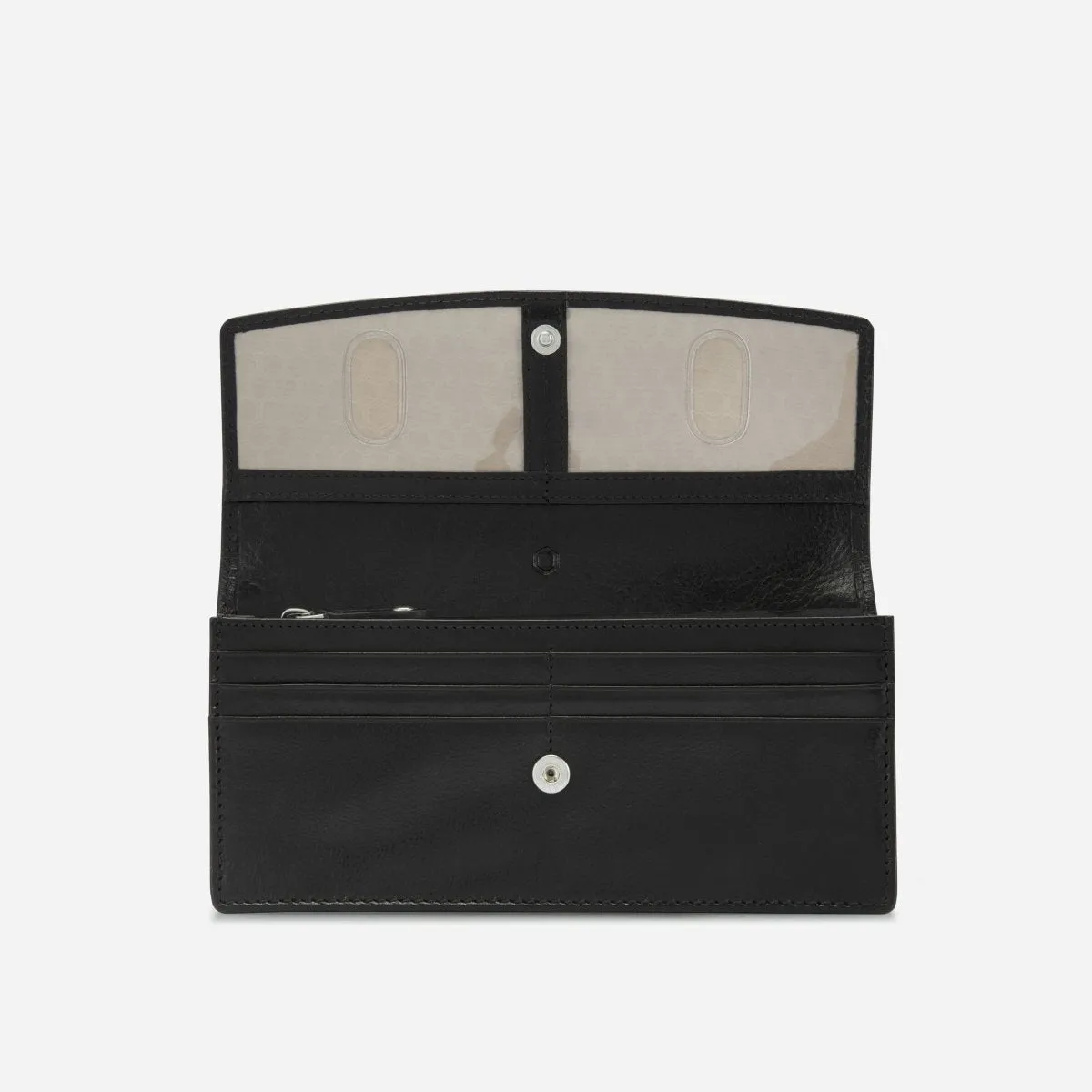 Jekyll & Hide Zulu portafoglio pelle nero medio 13 carte