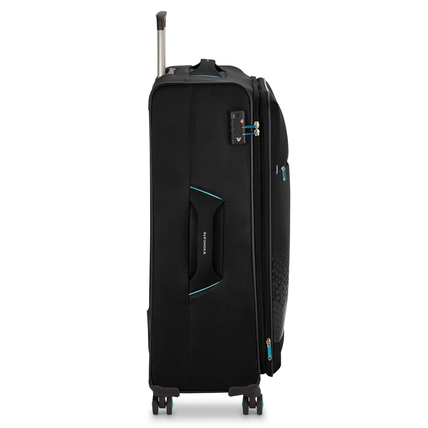 Roncato Crosslite trolley grande 75cm espandibile nero 98L