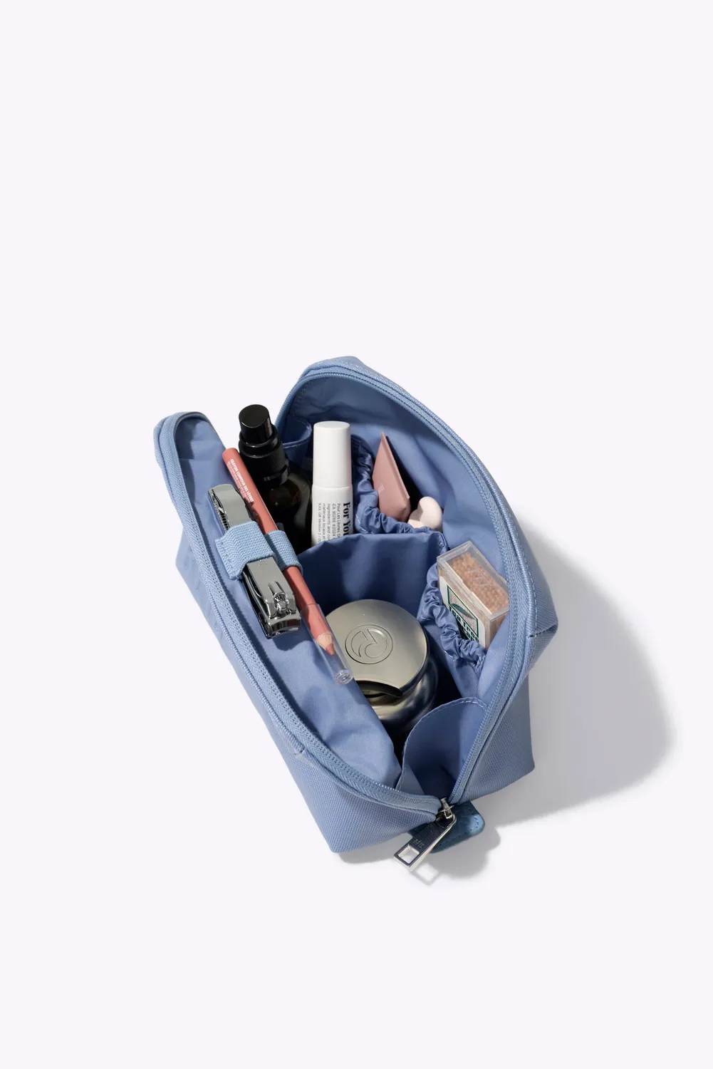 Beis Small Cosmetic Pouch pochette blu dusty blue