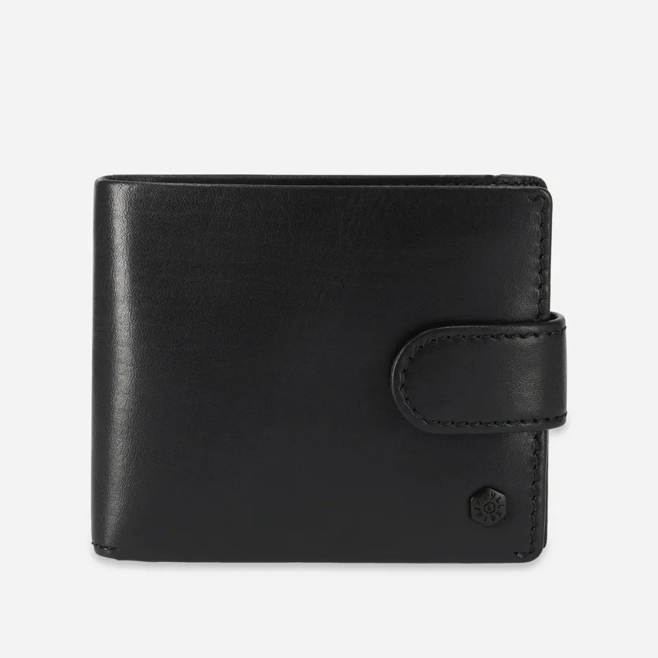 Jekyll Hide Oxford Portafoglio Uomo Nero Pelle Monete
