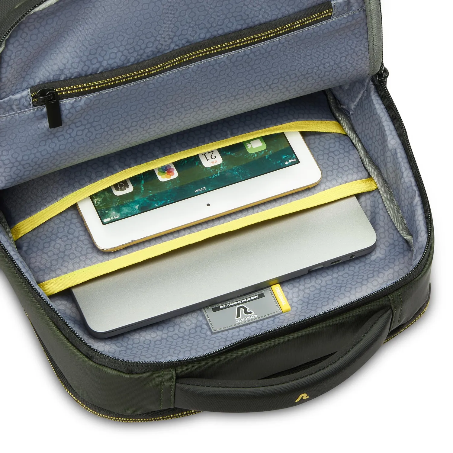 Roncato Metropolitan zaino PC 14'' Verde Militare