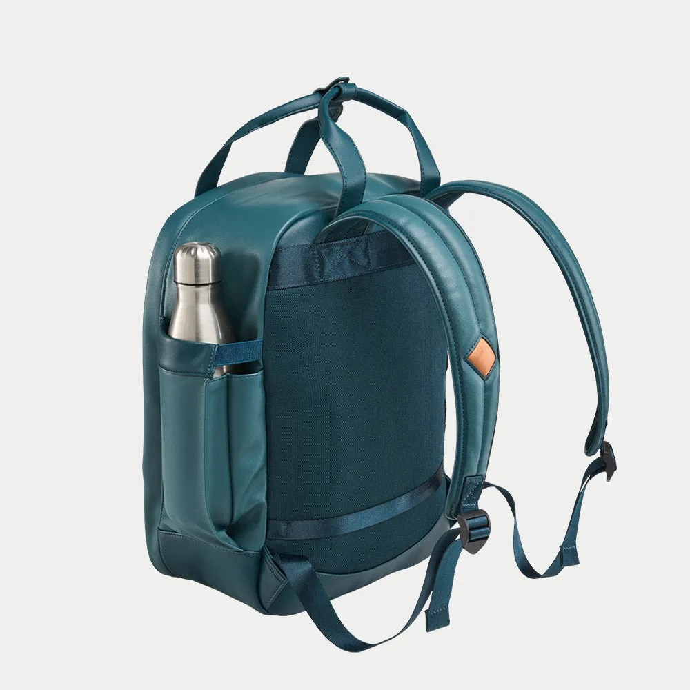Cabin Max Lyon Poros zaino 40x30x15 eco-pelle 13" nero