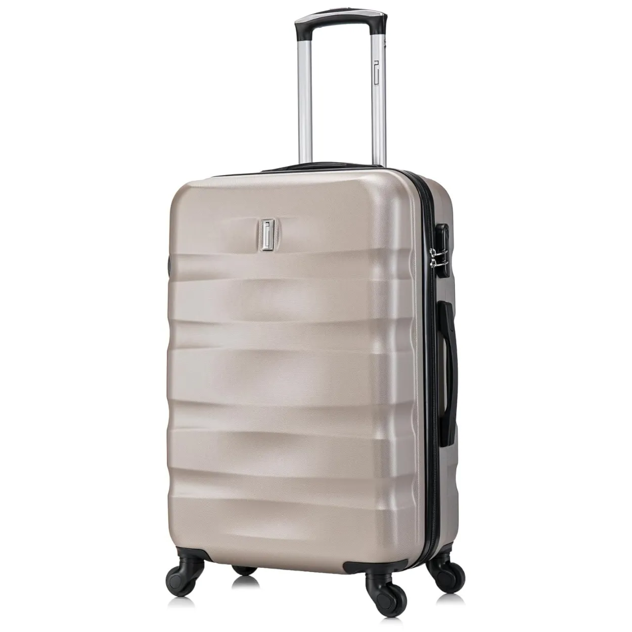CELIMS AeroWave set 5 valigie champagne ABS 75+65+55cm