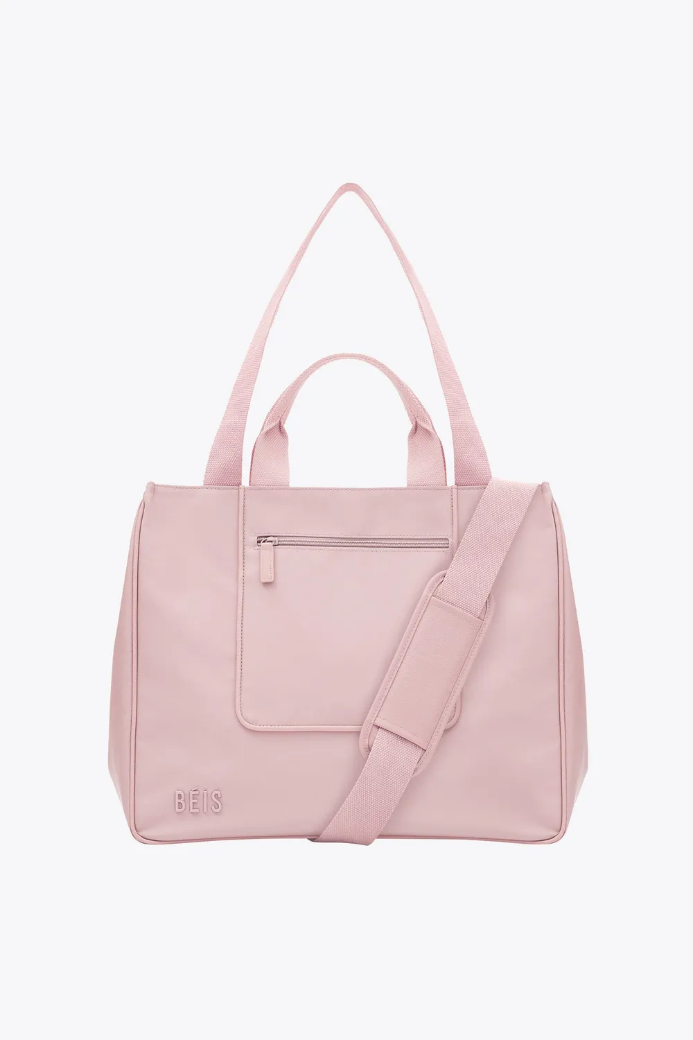 Beis East To West tote bag rosa Atlas da cabina