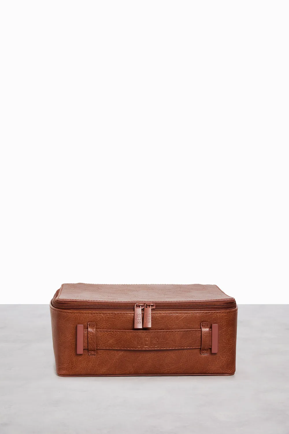 Beis The Cosmetic Case beauty case maple con specchio