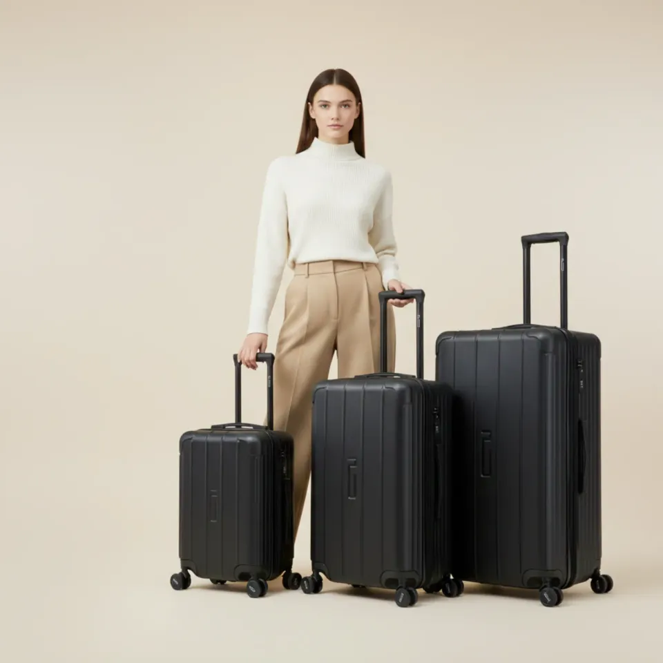 CELIMS Trunk Set 3 Valigie Rigide TSA Cabina e Stiva