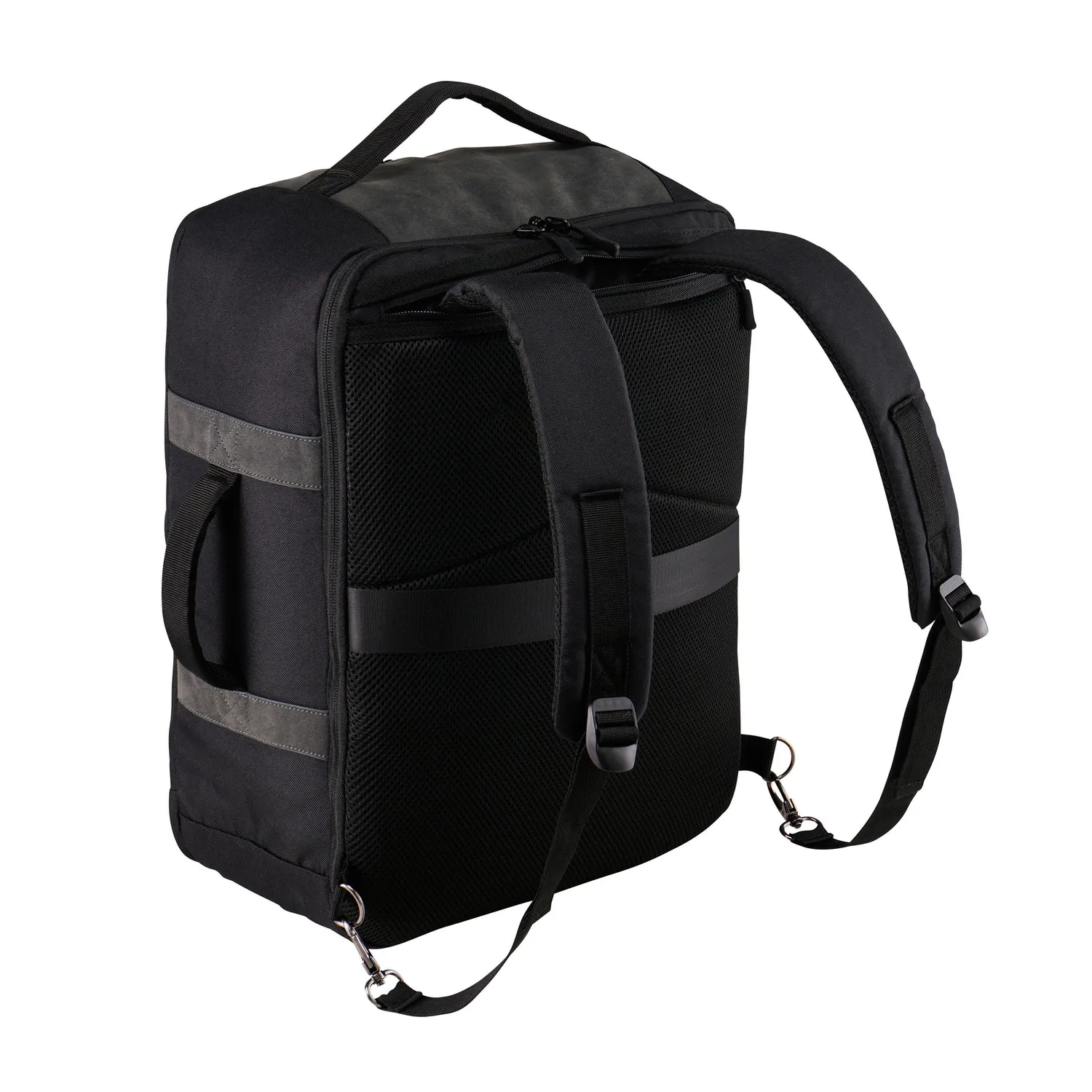 Cabin Max Lyon Manhattan 30L zaino 45x36x20 Black RPET easyJet