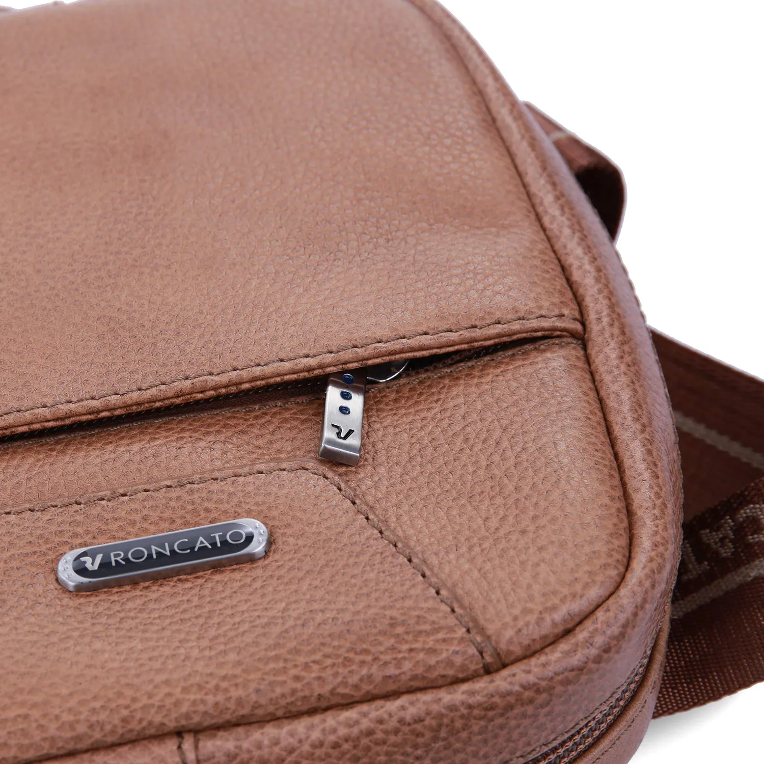 Roncato Panama DLX Utility Bag borsello zip ecru 21 cm
