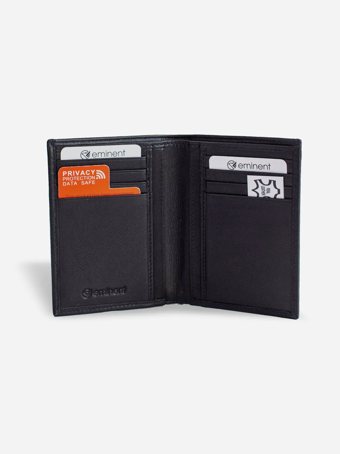 Eminent Highbury portafoglio pelle verticale RFID