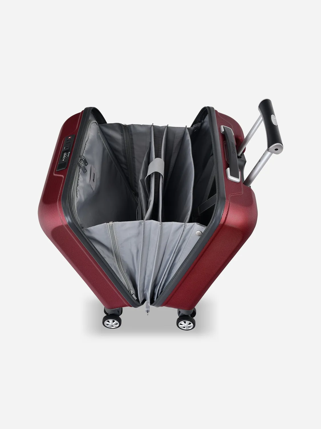 Eminent Kapstadt Ingresso Pilota trolley lavoro rosso USB