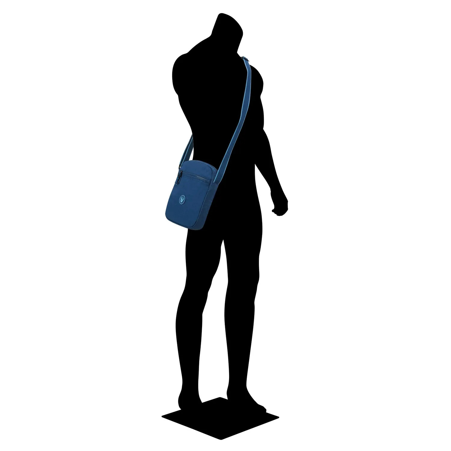 Roncato Rolling borsello uomo Blu Scuro nylon idrorepellente