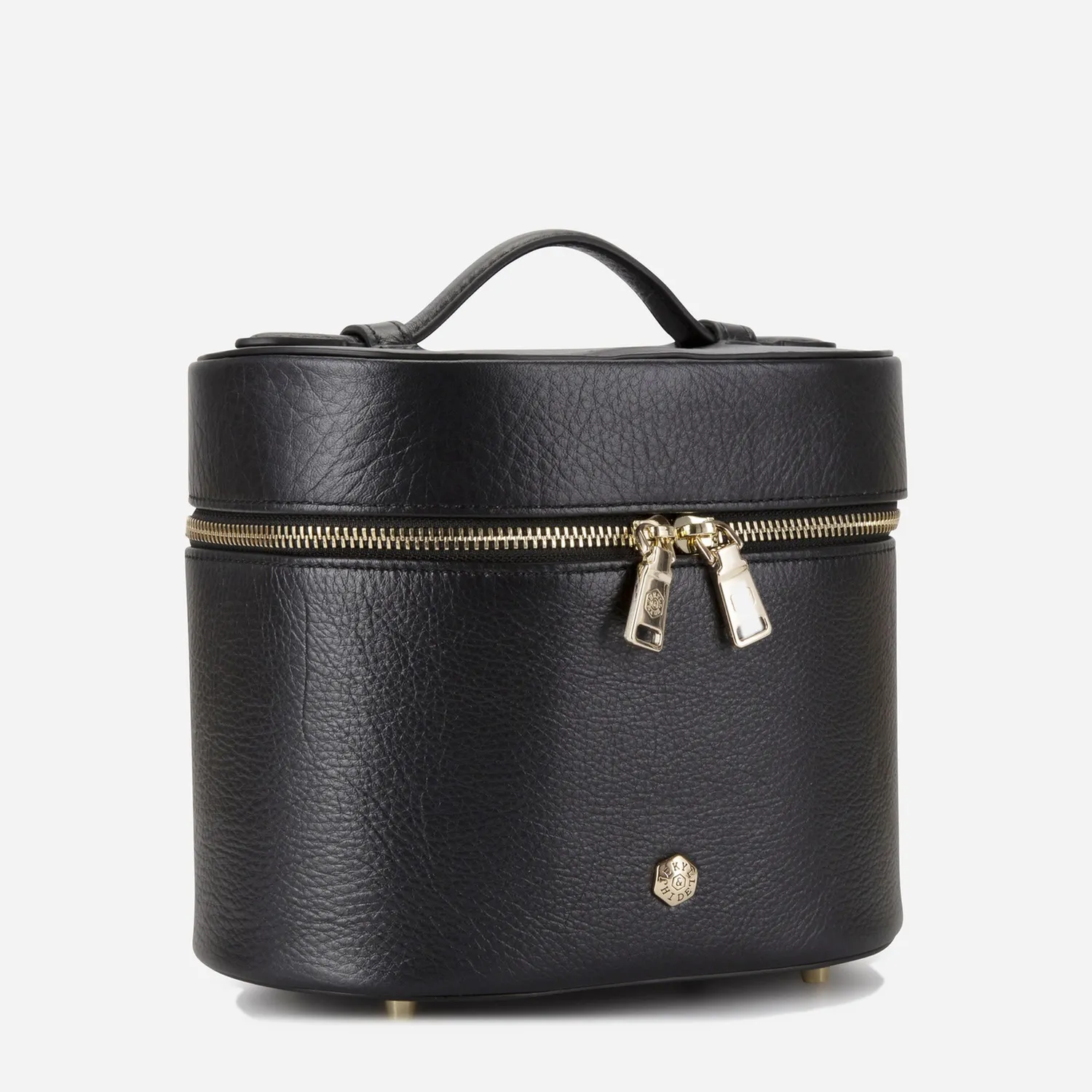 Jekyll & Hide Geneva Vanity beauty case pelle Nera rigido