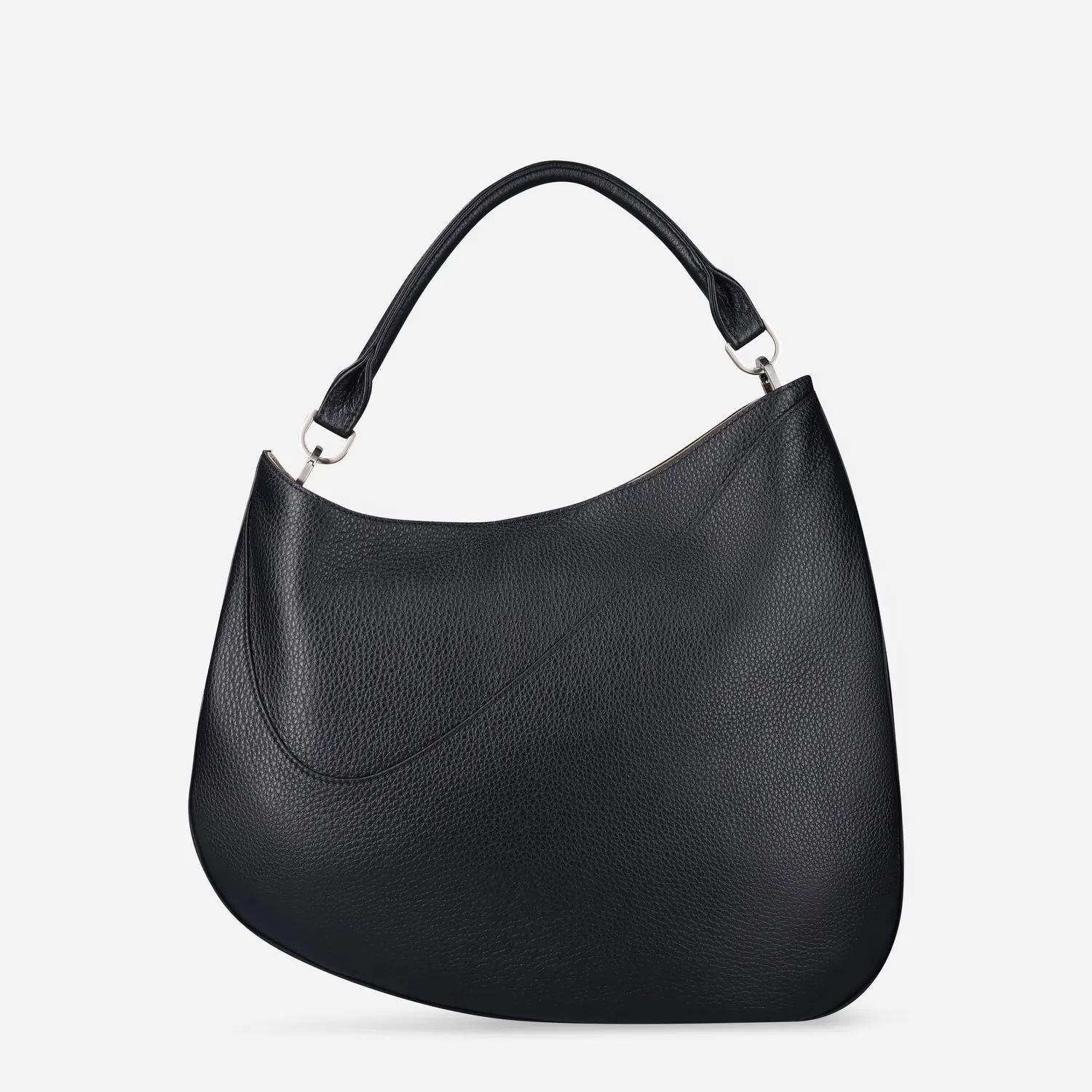 Jekyll & Hide Madrid borsa hobo pelle marrone