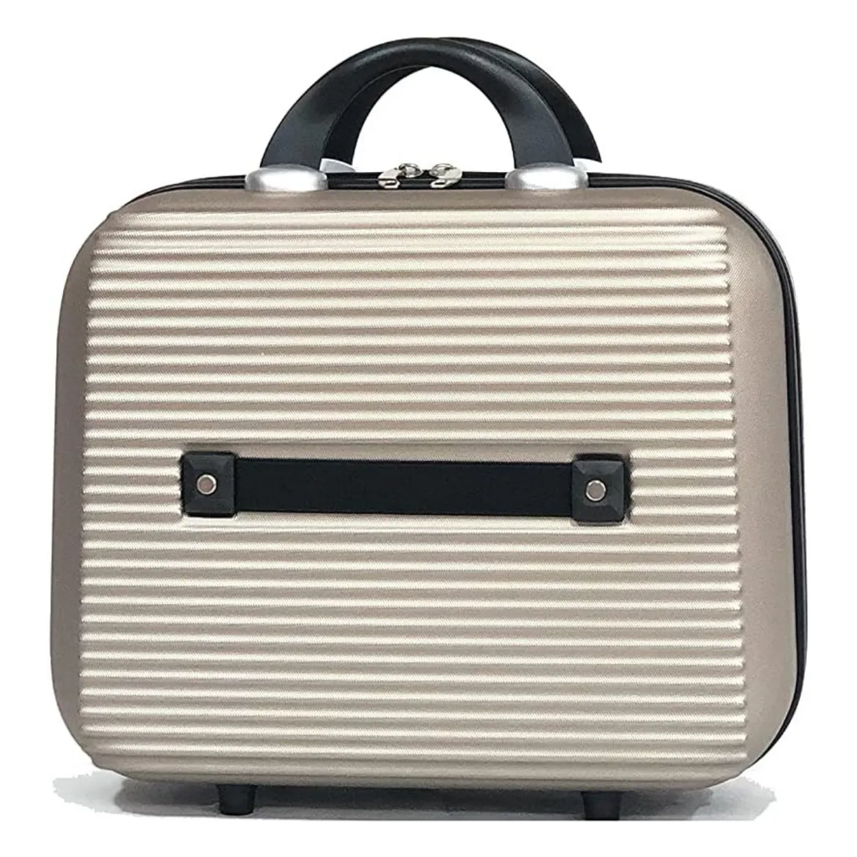 CELIMS Weekend Set 5 Valigie ABS Champagne con Beauty Case
