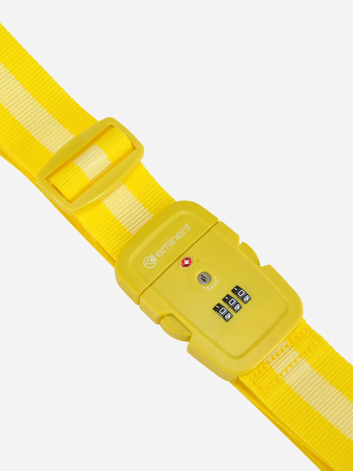 Eminent Nastro Bagagli con Lucchetto TSA Giallo