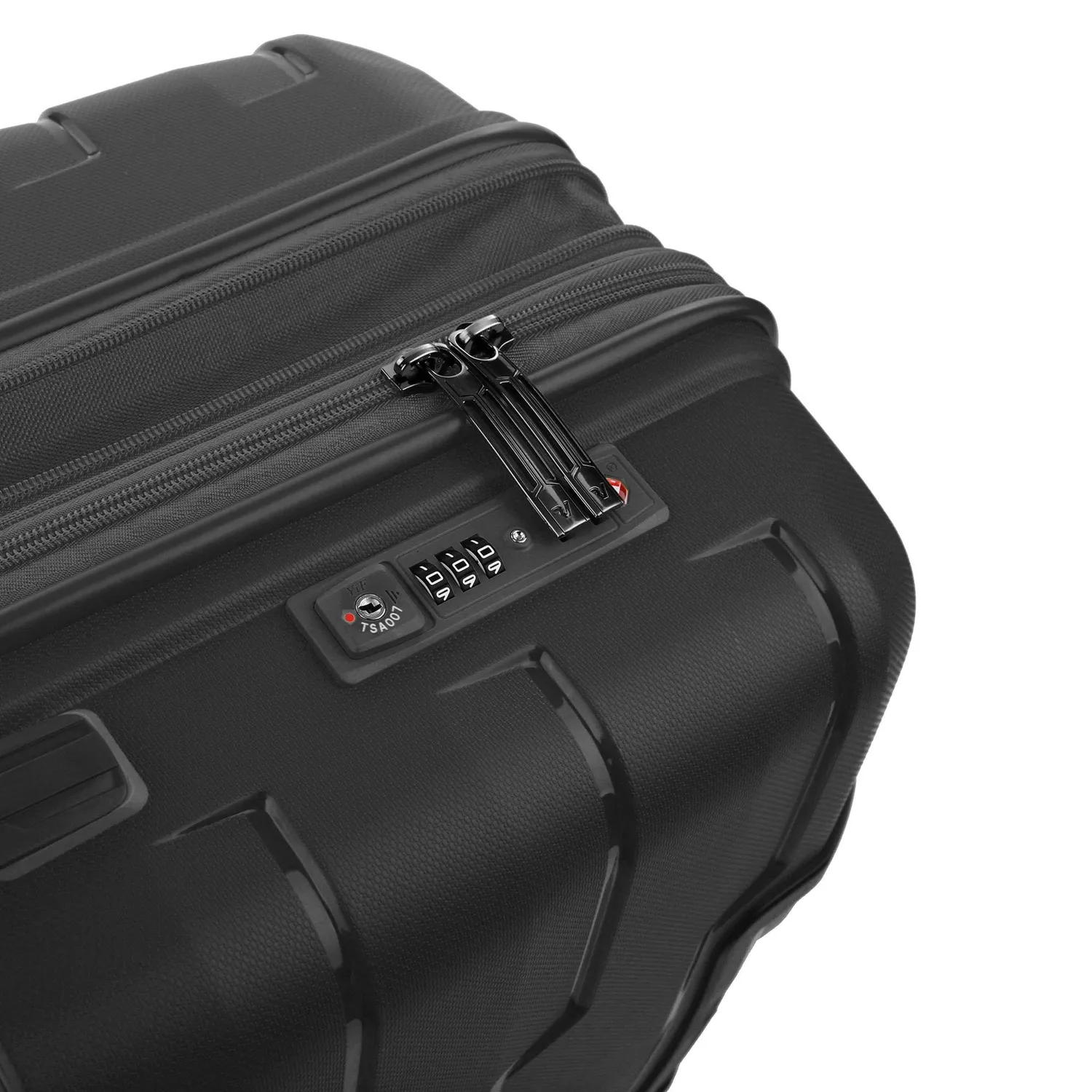 Roncato Skyline valigia nera 70 cm espandibile