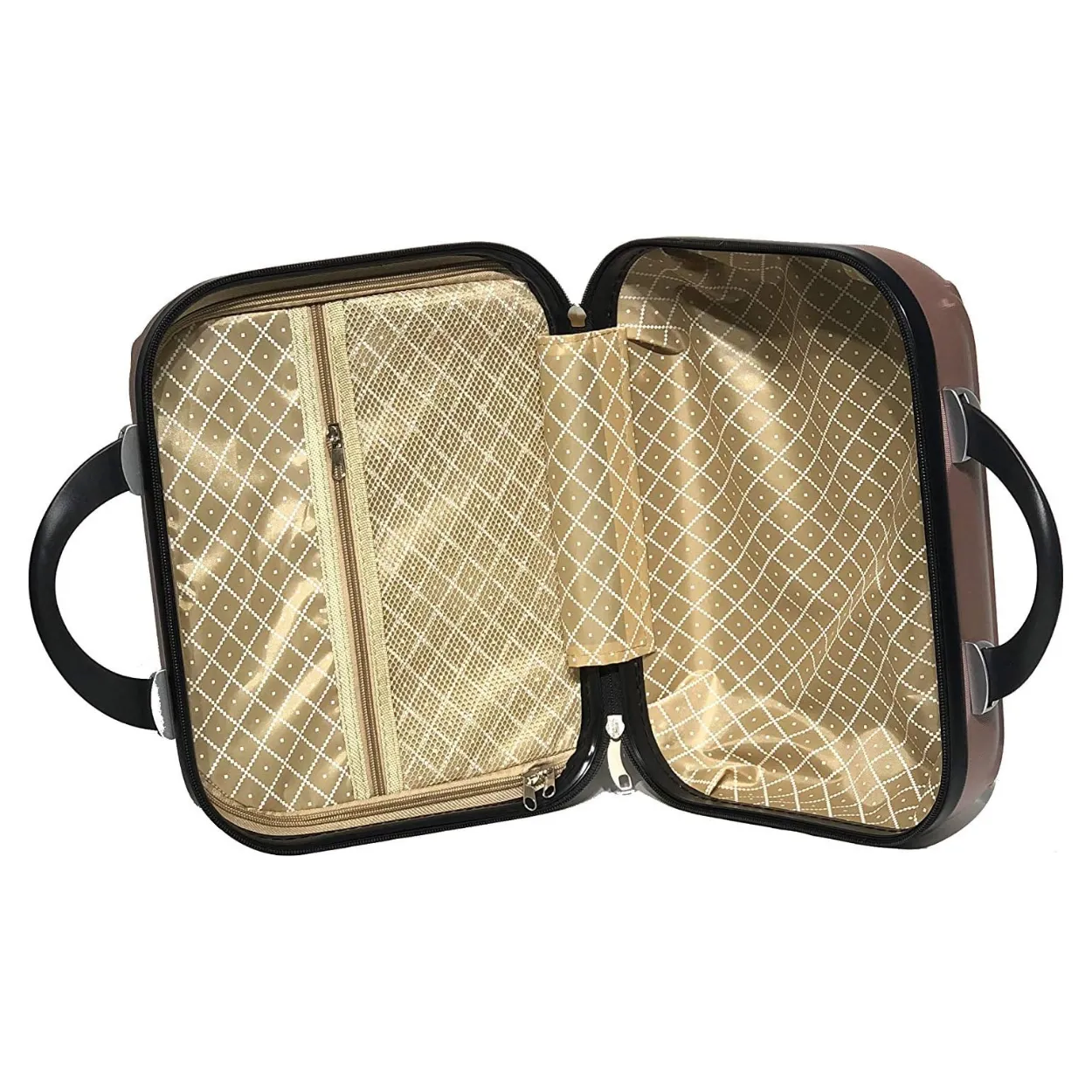 CELIMS Weekend Valigia XL 75 cm + Beauty ABS blu