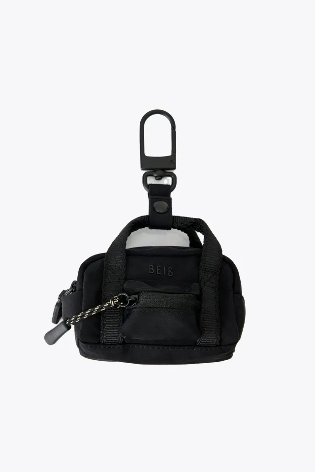 Beis Sport Duffle Charm portachiavi nero