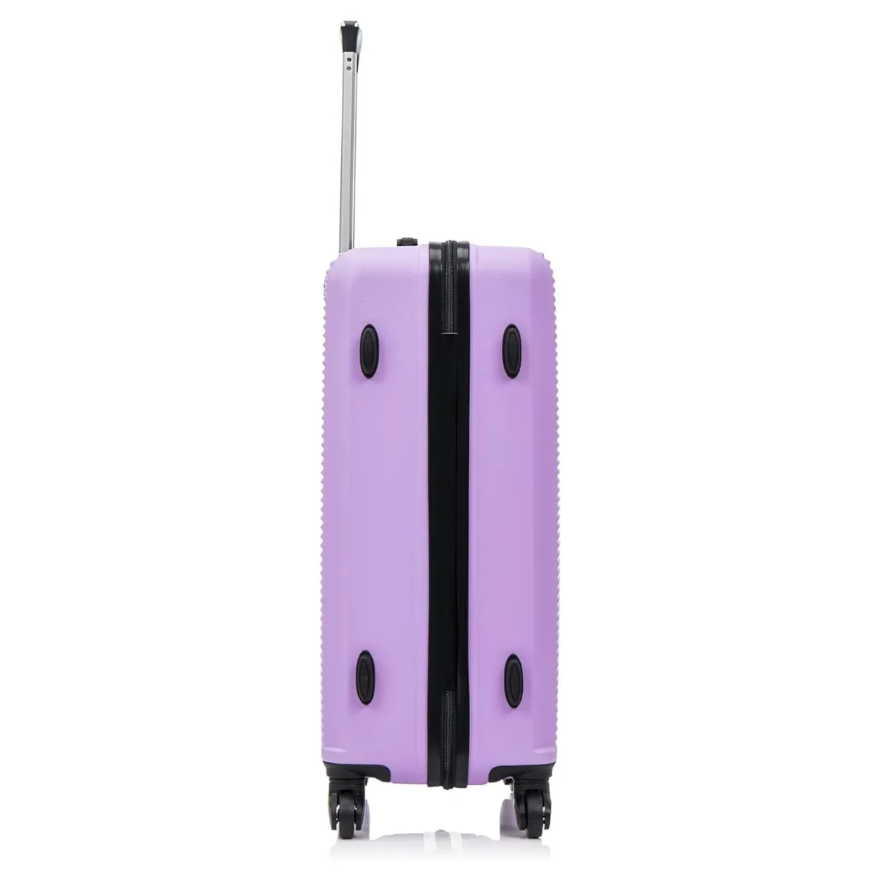 CELIMS Set 3 Valigie ABS Rigide Viola 55+65+75 cm