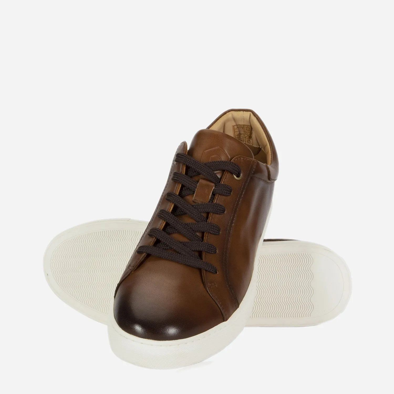 Jekyll & Hide Seattle Sneaker Pelle Tan Uomo Classica