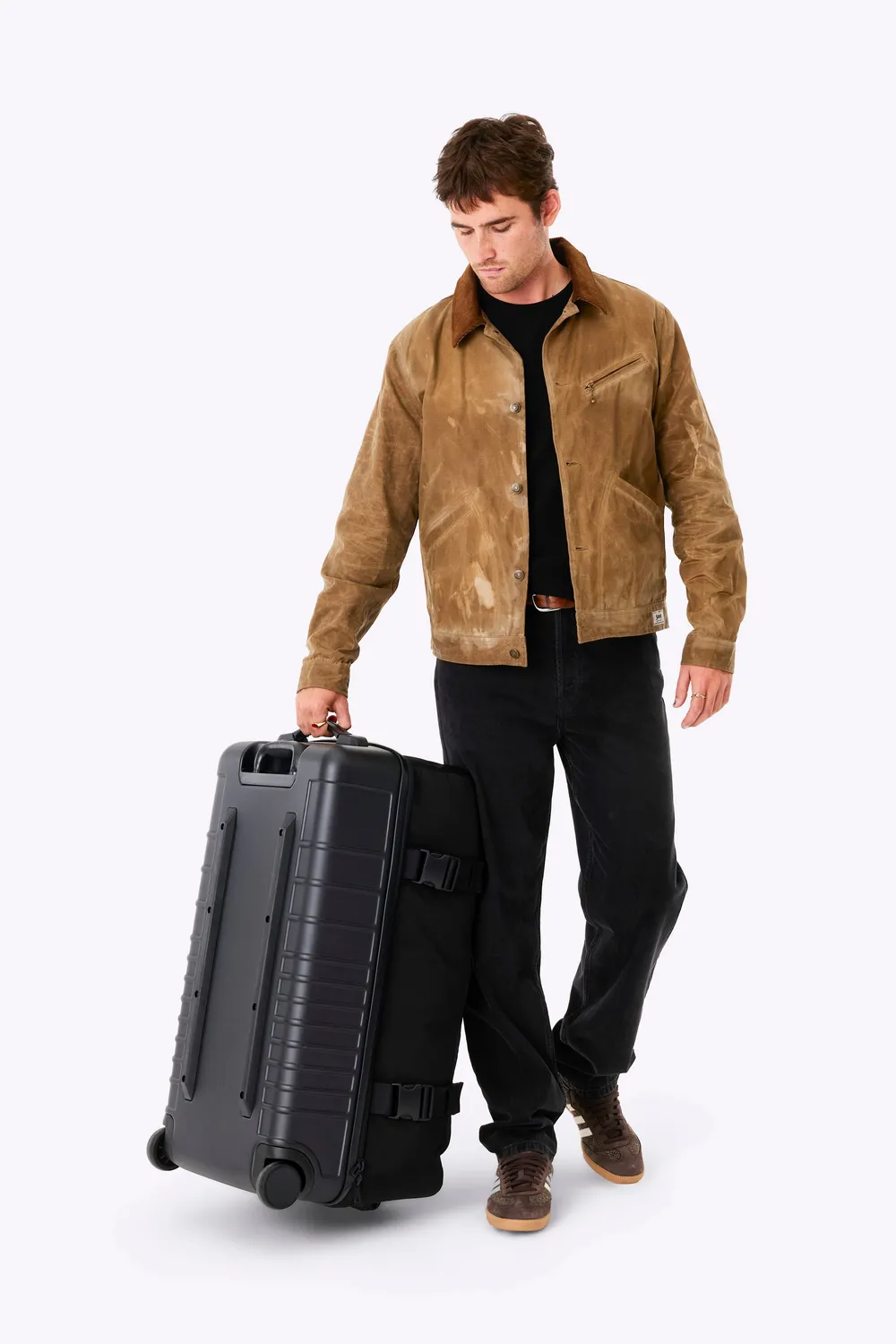 Beis Pro Rolling Duffle Borsone con Ruote Nero Ibrido