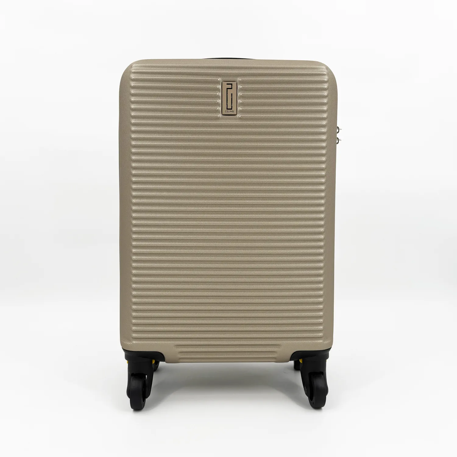 CELIMS XS Valigia Cabina 45 cm + Beauty Champagne ABS