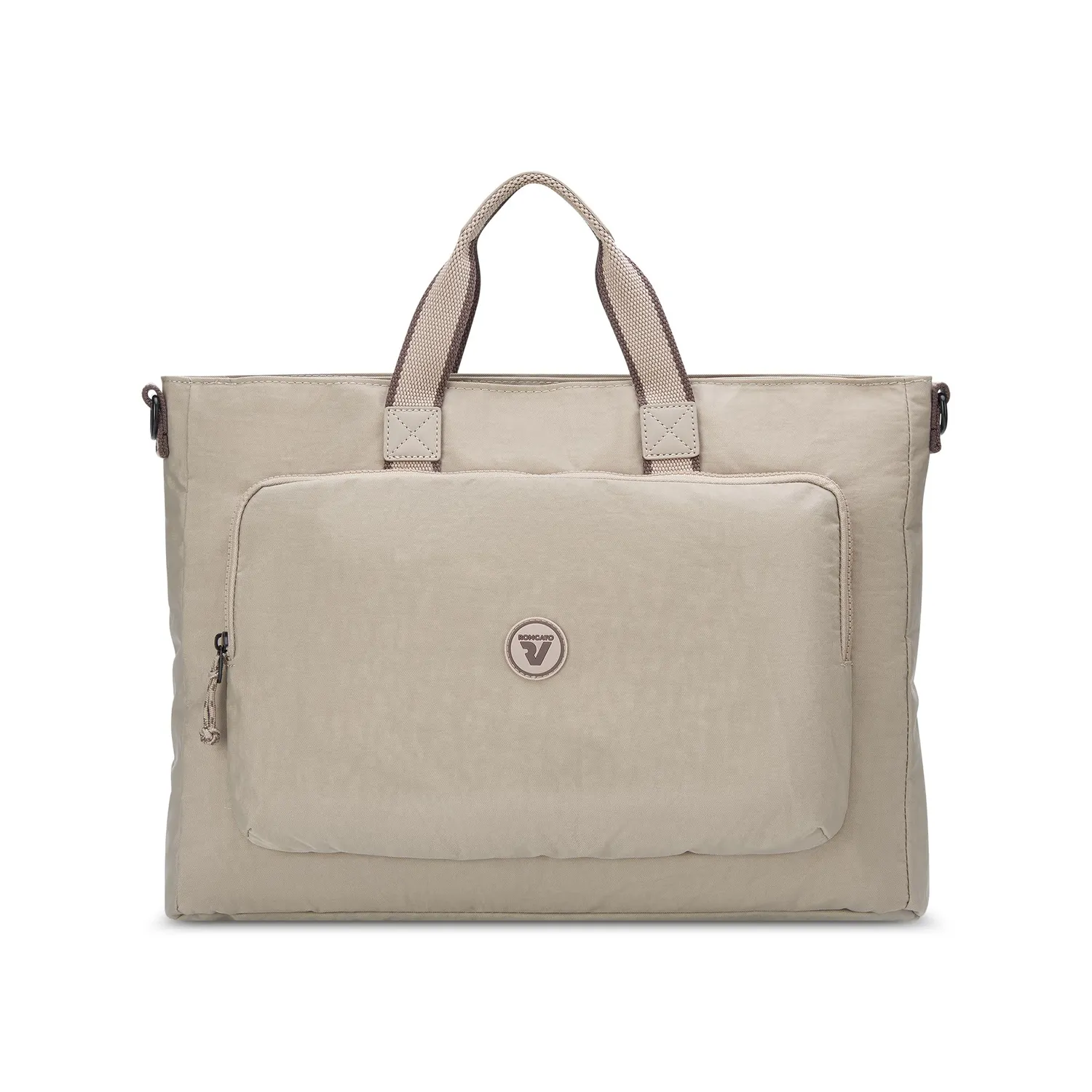 Roncato Rolling borsa ufficio trolley naturale 3 comparti