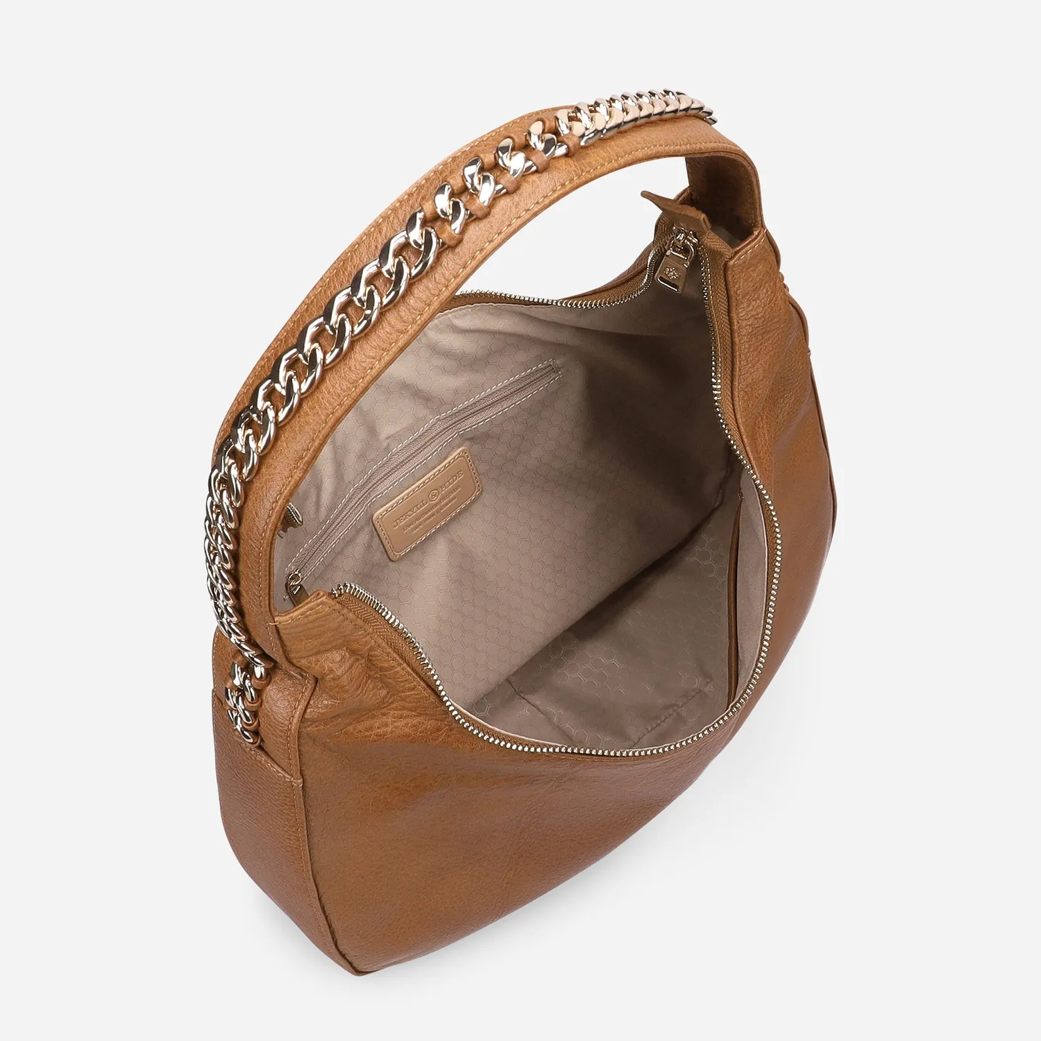 Jekyll & Hide Geneva Hobo Borsa Pelle da Spalla Nera