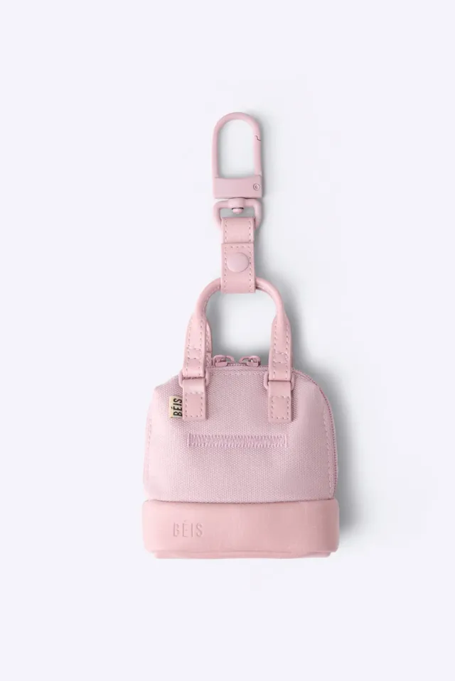Beis Micro Weekender Charm portachiavi Atlas Pink