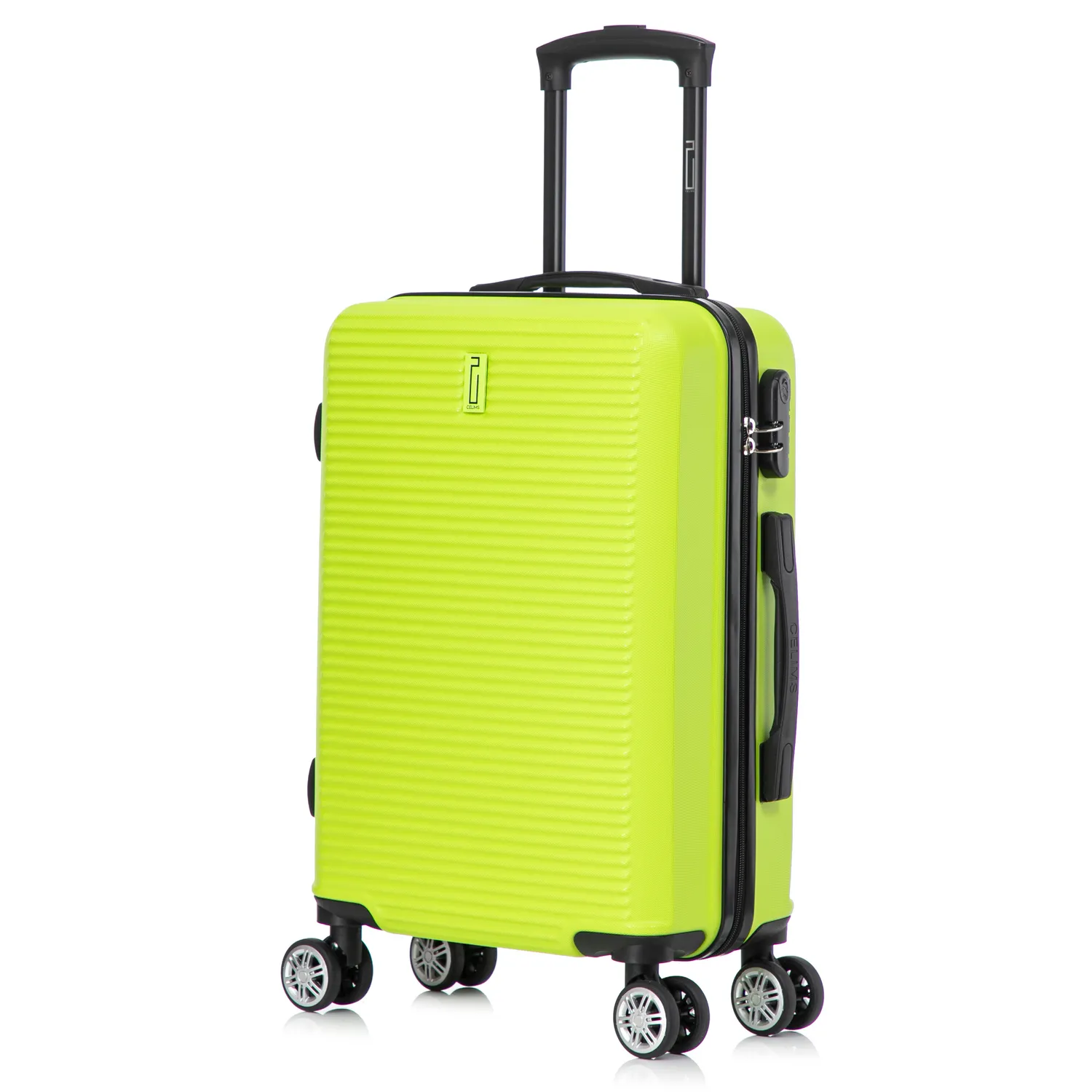 CELIMS Weekend S valigia cabina rigida verde mela 55 cm