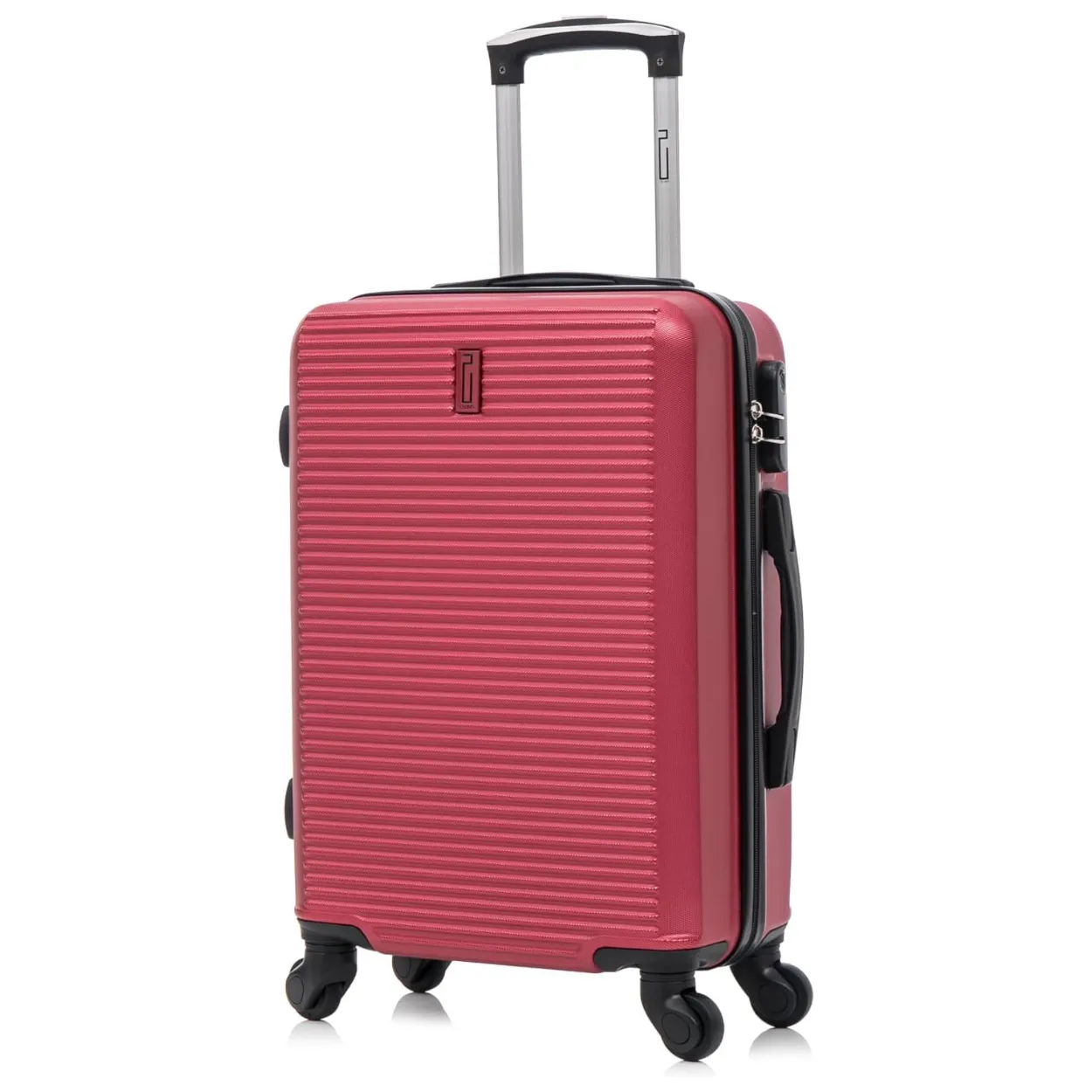 CELIMS Weekend Set 3 Valigie ABS Bordeaux 55-65-75cm rigide