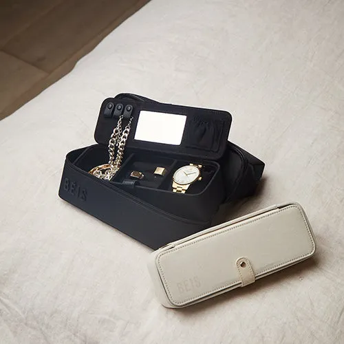 Beis Jewelry Case portagioie beige