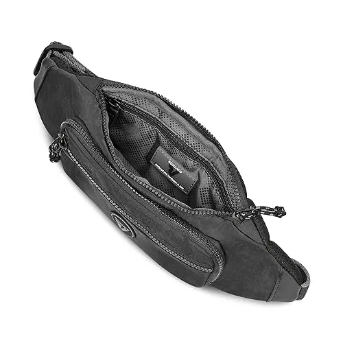 Roncato Rolling Marsupio con Tasca Nero