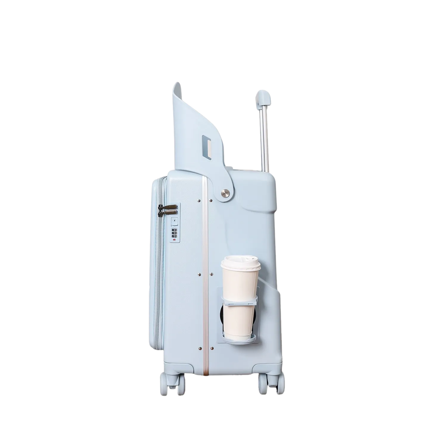 CELIMS PopSeat valigia cabina seggiolino rose con freno