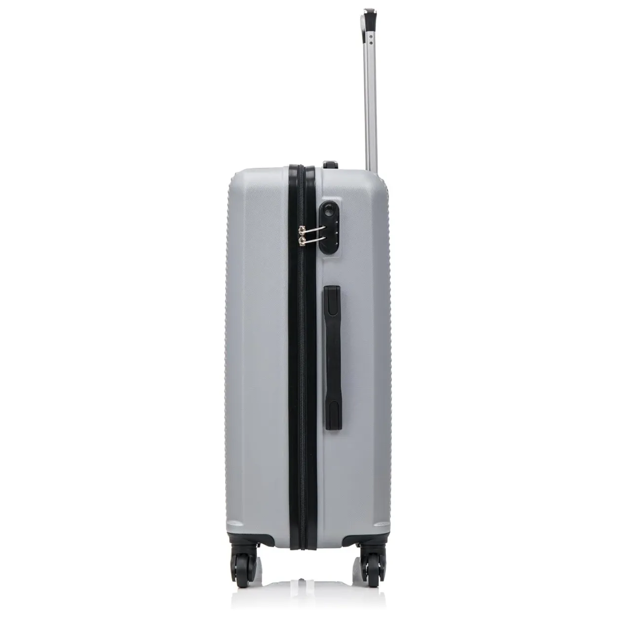 CELIMS Weekend set 3 valigie grigie ABS cabina stiva