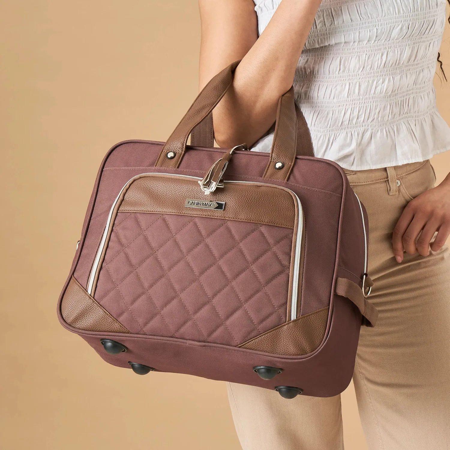 Cabin Max Vela 24L borsone cabina 40x30x20 espresso donna