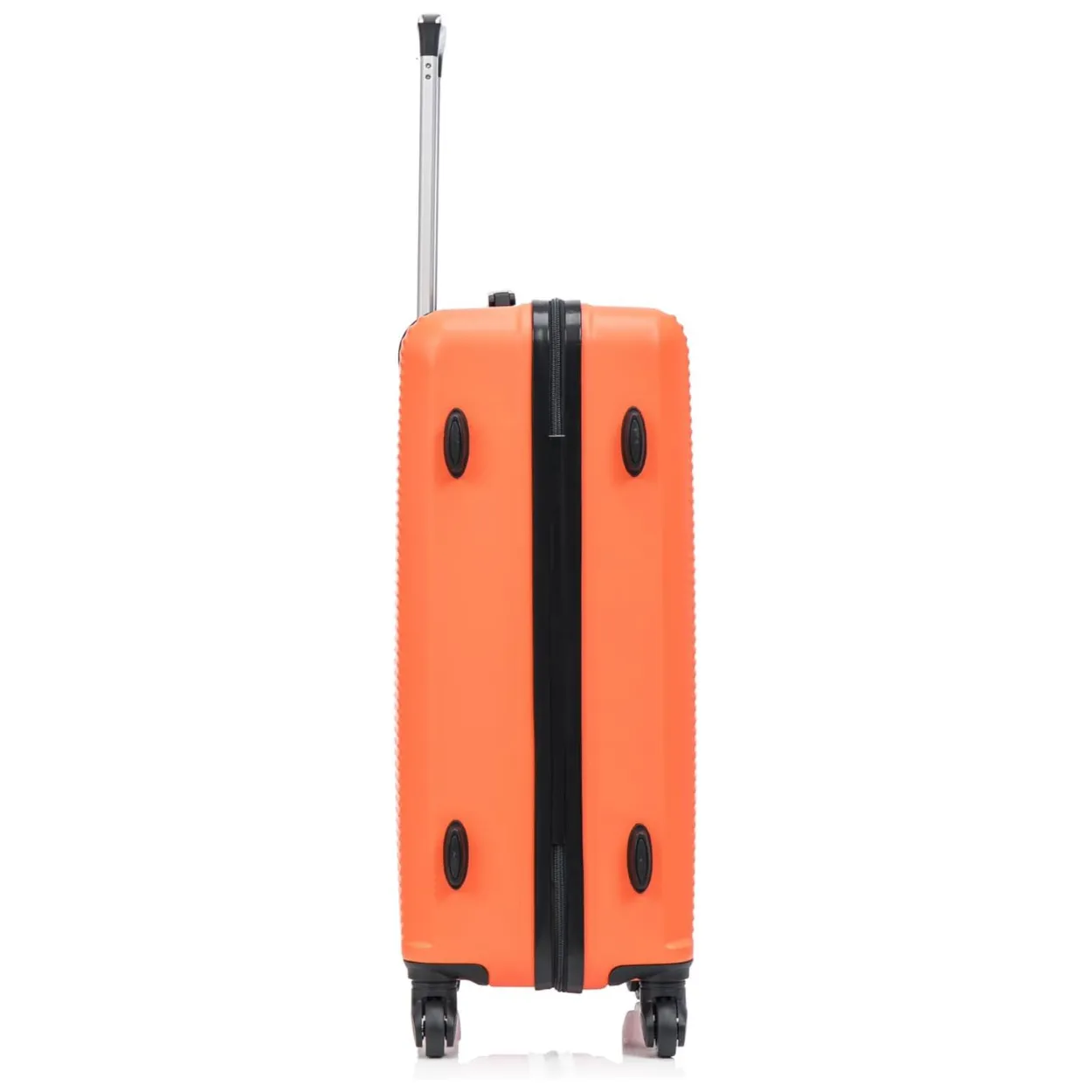 CELIMS Valigia Stiva ABS L 65 cm Arancione rigida