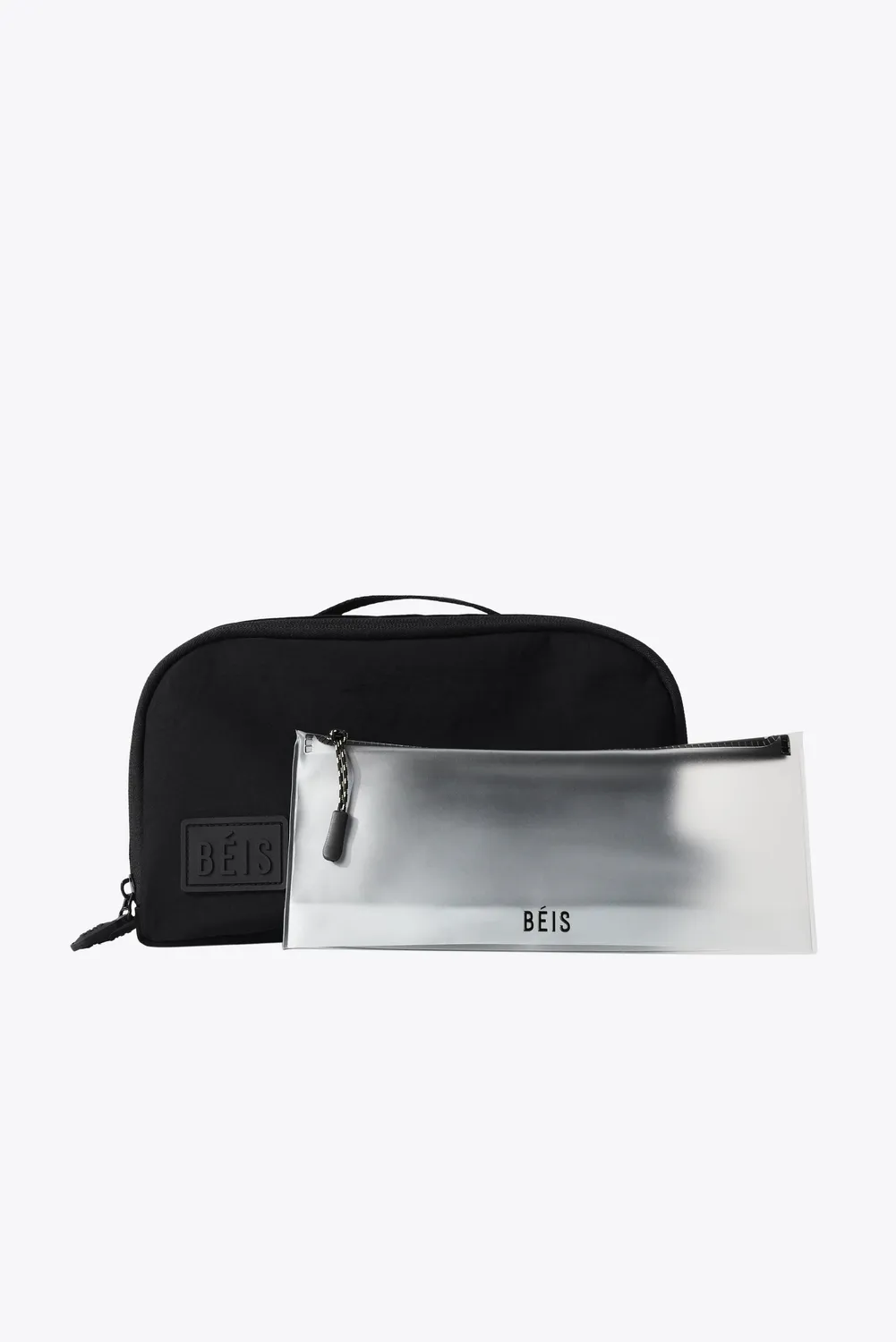 Beis Toiletry Bag beauty case Black con specchio