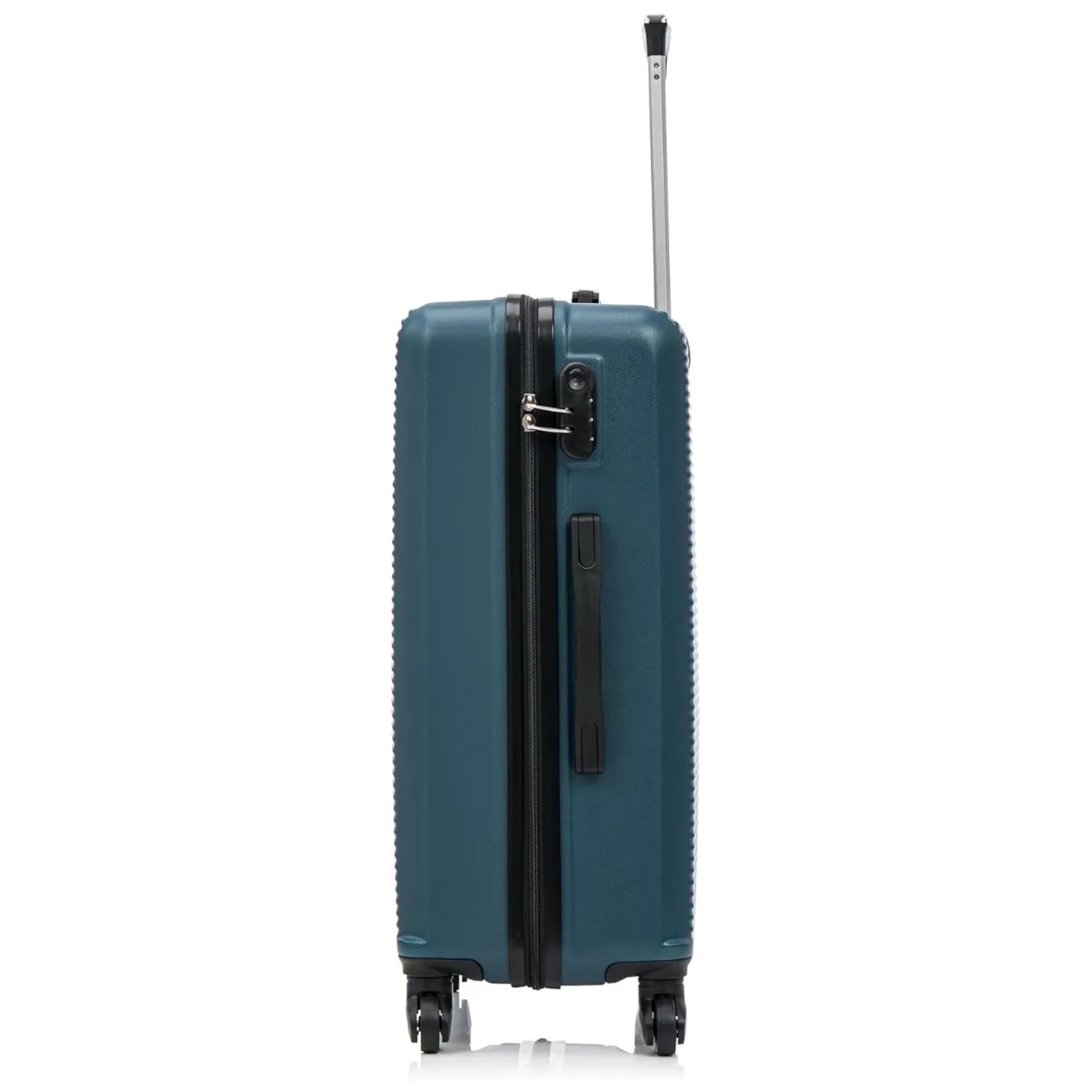 CELIMS L 65 cm valigia da stiva verde rigida ABS