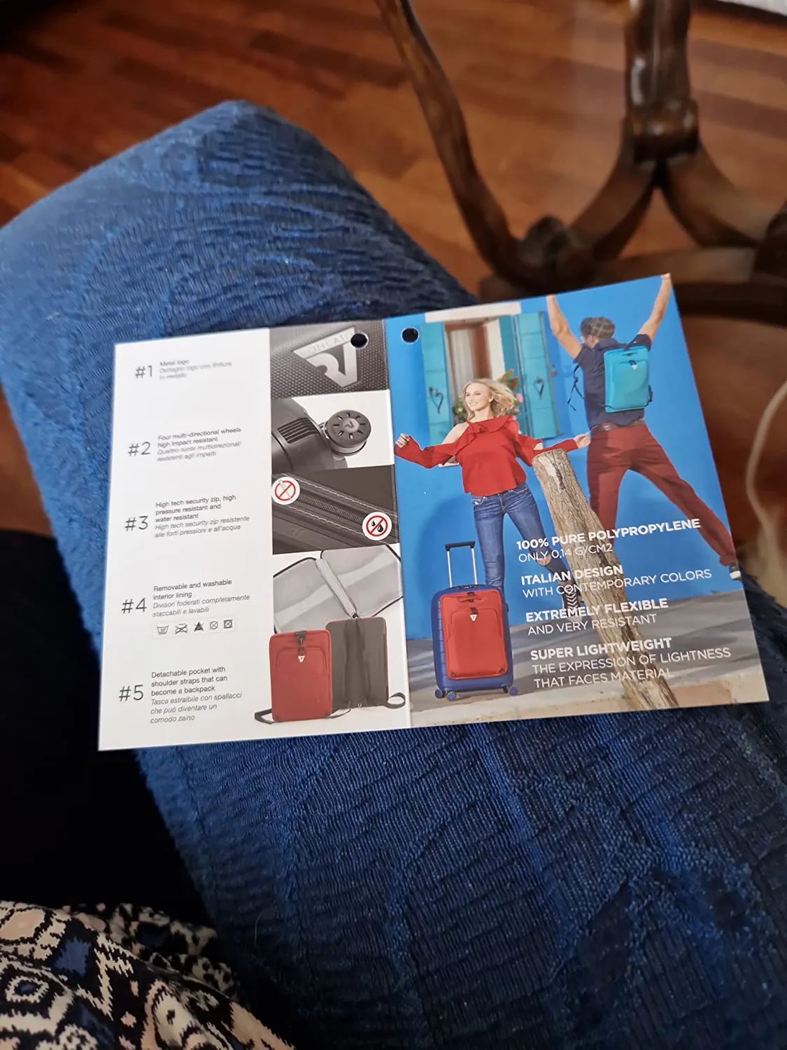 Roncato D-Box trolley bagaglio a mano 2 in 1 TSA con zaino
