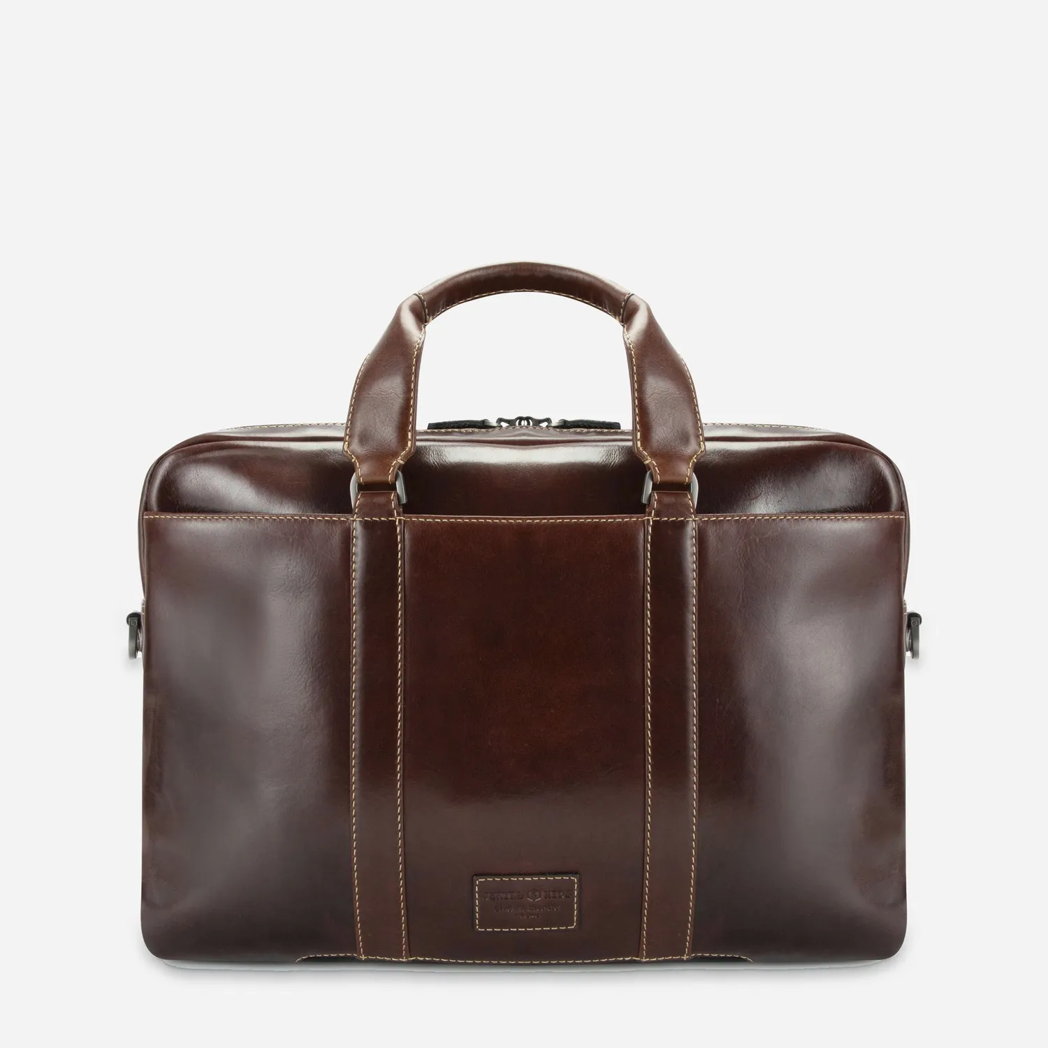 Jekyll & Hide Large Laptop Briefcase cartella 17" nera RFID