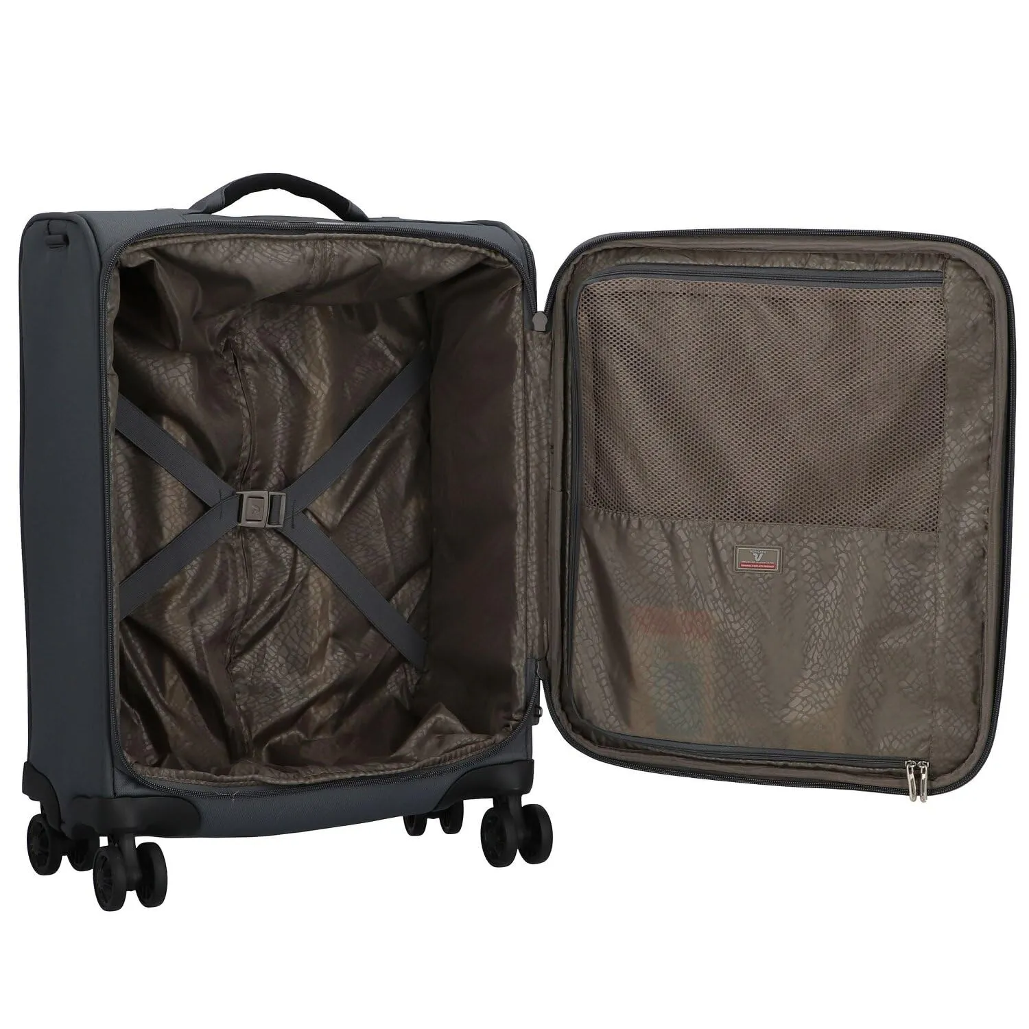 Roncato Sidetrack Trolley Bagaglio a Mano Antracite 55 cm USB