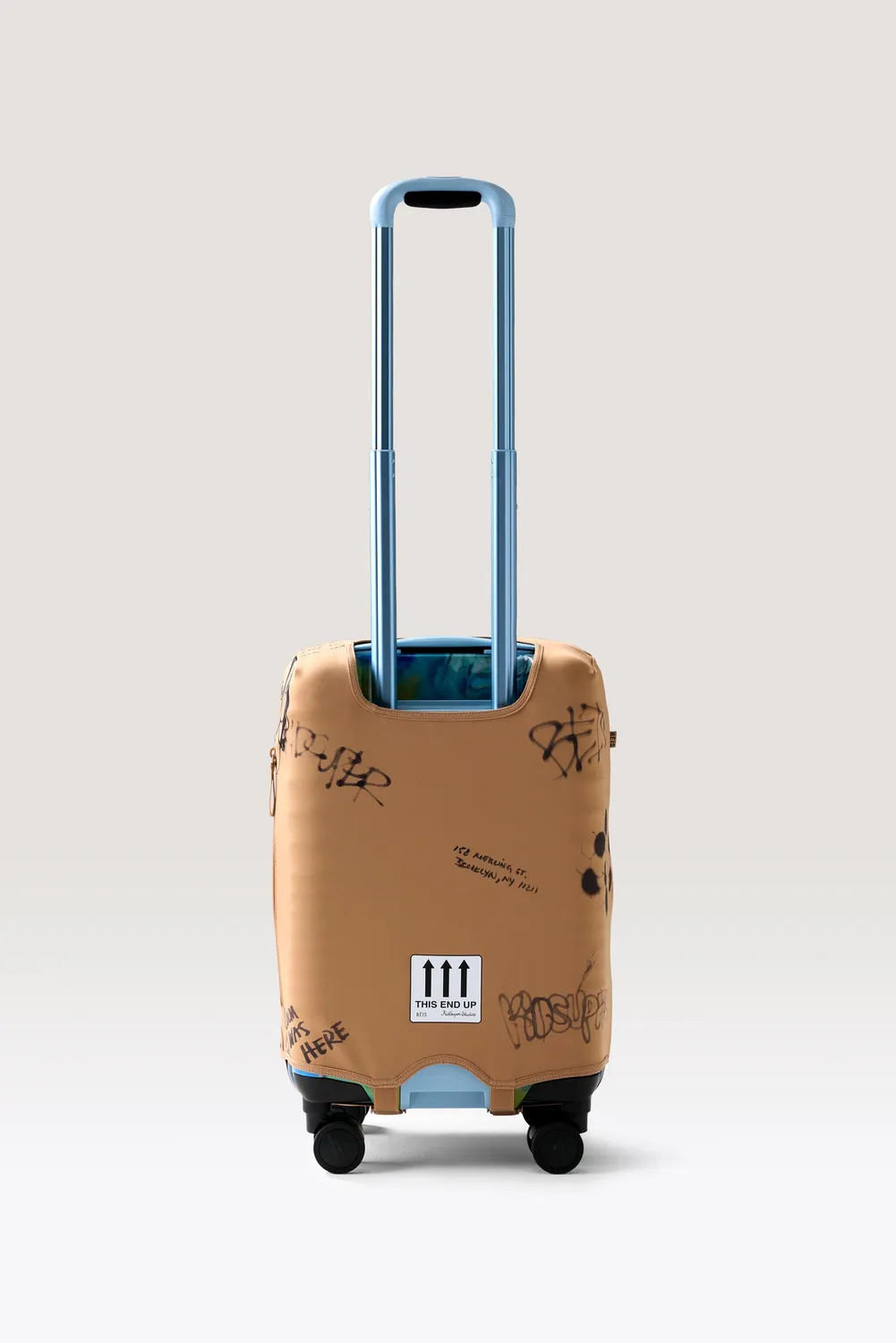 Beis Hybrid Carry-On Cover custodia trolley cargo graffiti