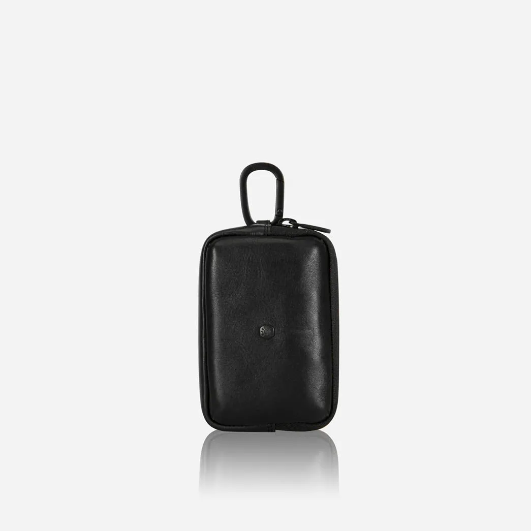 Jekyll & Hide Utility Pouch pochette Mocha pelle compatta